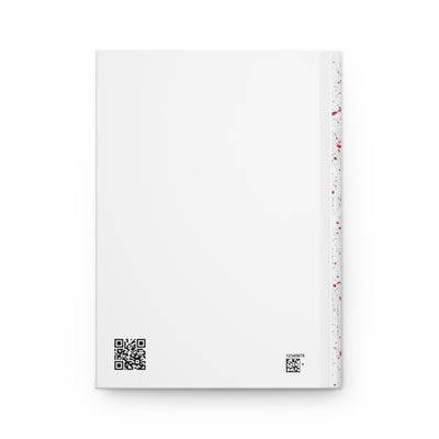Blood Splatter Hardcover Journal