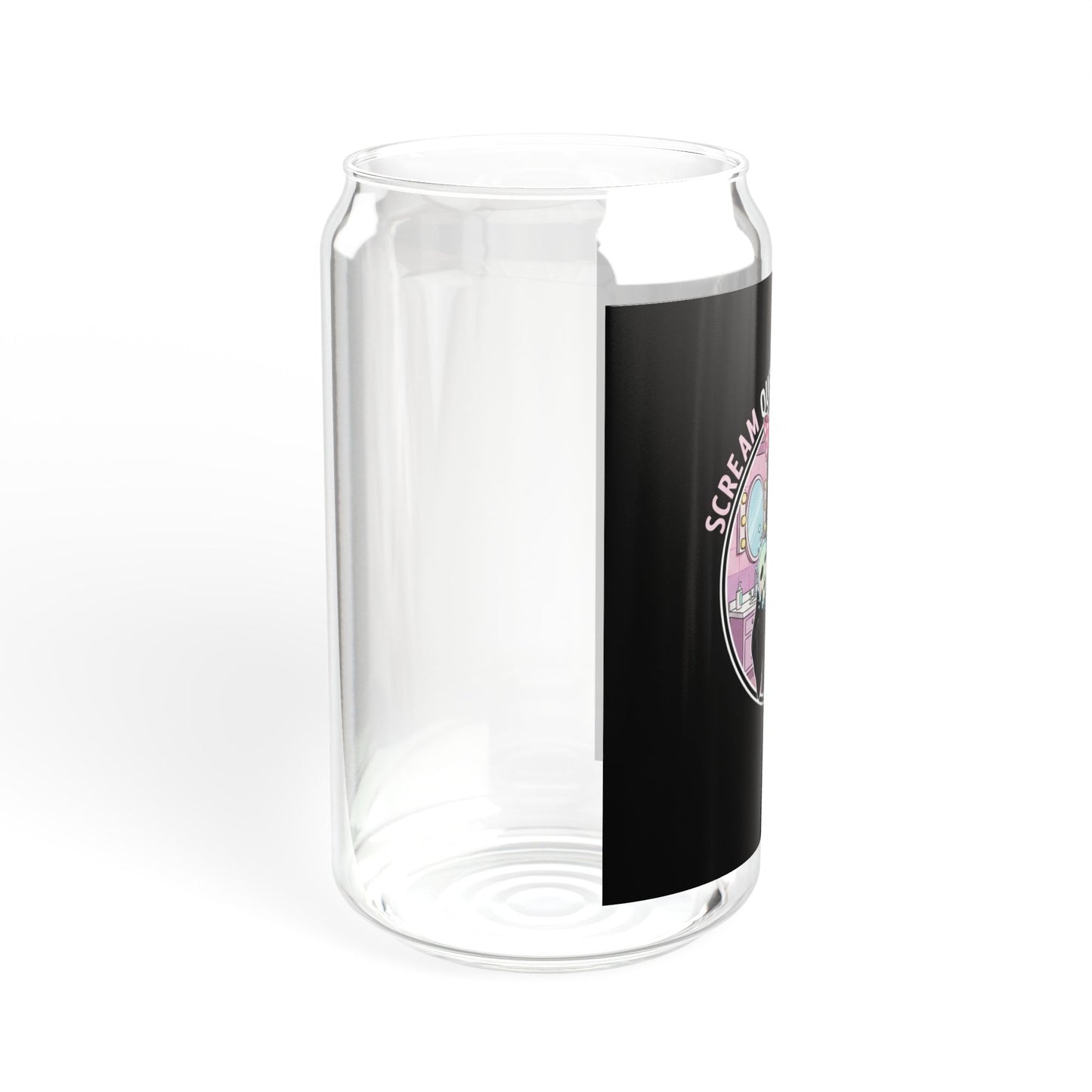 Scream Queen Sipper Glass, 16oz