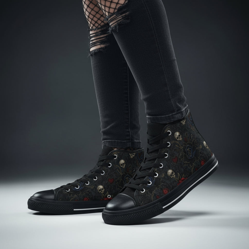 Midnight Requiem Classic Sneakers