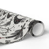 Skull & Bones Gothic Wrapping Paper Roll