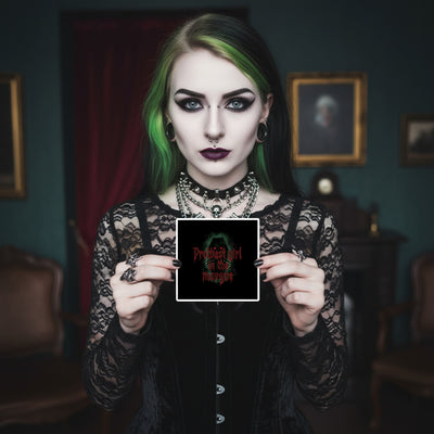 Prettiest Girl in the Morgue Fridge Magnet