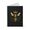 Yellowjackets Royal Bee Spiral Notebook - Lined Pages