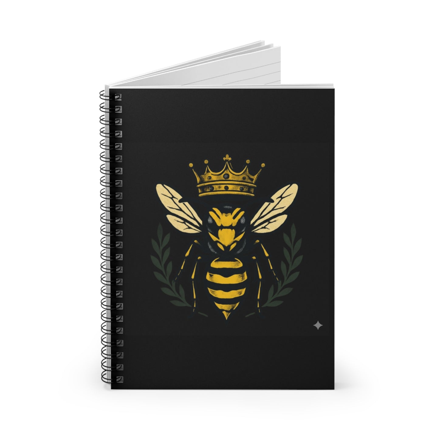 Yellowjackets Royal Bee Spiral Notebook - Lined Pages