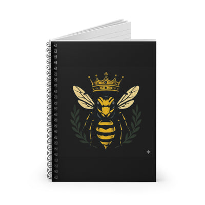 Yellowjackets Royal Bee Spiral Notebook - Lined Pages