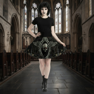 Eternal Life Skater Skirt