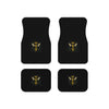 Yellowjackets Bee Themed Car Mats Set of 4 - Stylish Auto Accessories