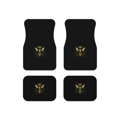 Yellowjackets Bee Themed Car Mats Set of 4 - Stylish Auto Accessories