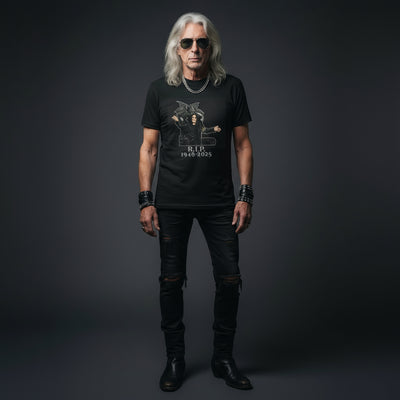 Memorial Tribute Ozzy Unisex Heavy Cotton Tee