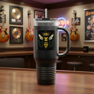 Yellowjackets Insulated Travel Mug with Bee Design