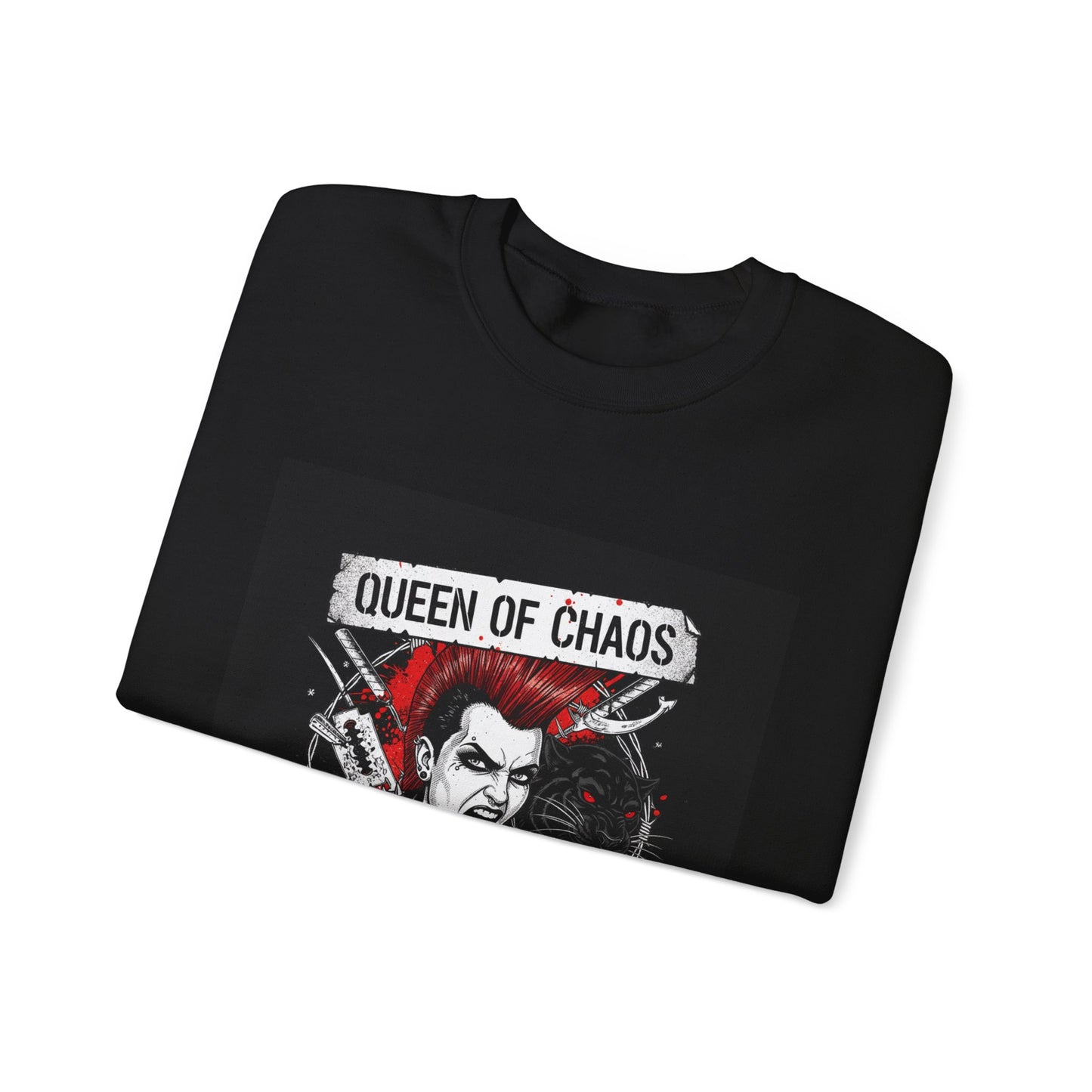 Queen of Chaos Crewneck Sweatshirt