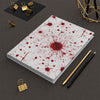Blood Splatter Hardcover Journal