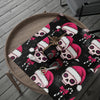 Pink & Black Gothic Sugar Skull Wrapping Paper Roll