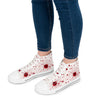 Blood Stained Women's High Top Sneakers