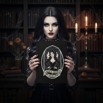 Hardcover Journal: Queen of Screams Design