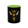Yellowjackets Bee King Accent Coffee Mug