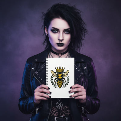 Yellowjackets Royal Bee Spiral Notebook - Ruled Lines