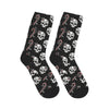 Skull & Candy Cane Mid-Length Socks
