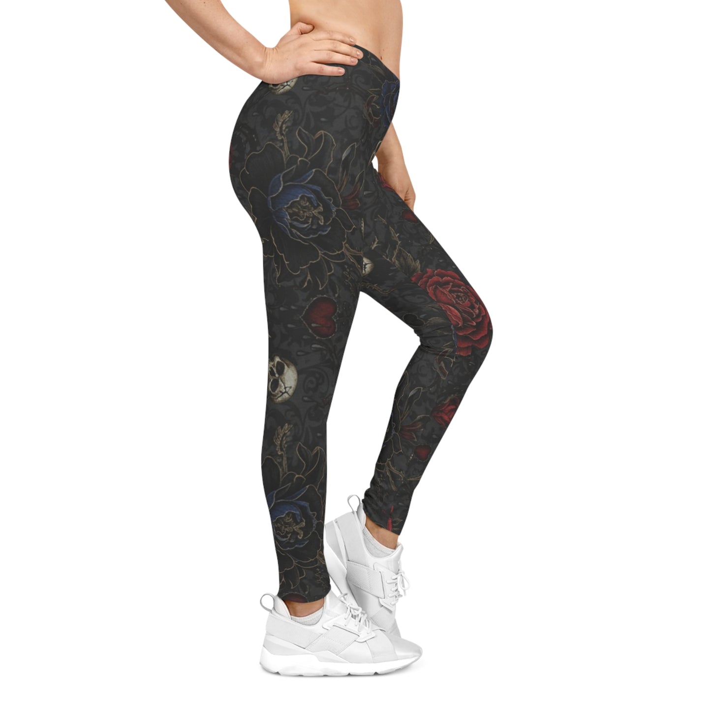 Midnight Requiem Print Leggings