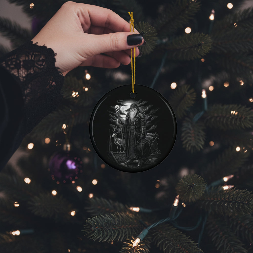 Klaus the Kold Ceramic Ornament