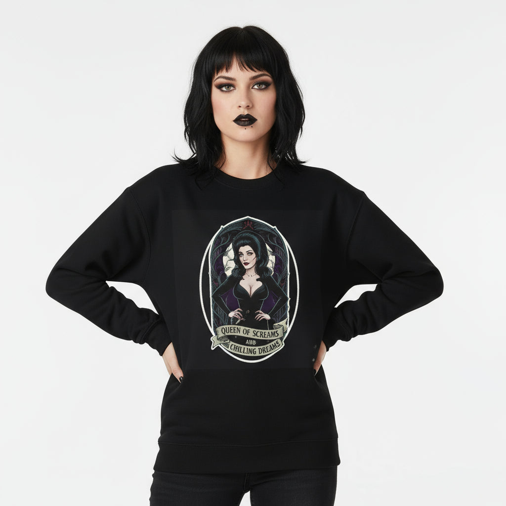 Queen of Screams Crewneck Sweatshirt