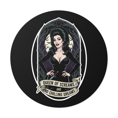 Gothic Queen of Screams Vinyl Stickers