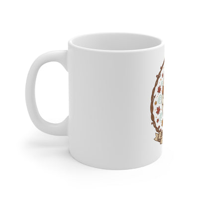 Spooky & Cozy Ghost Coffee Mug