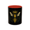 Yellowjackets Bee King Accent Coffee Mug