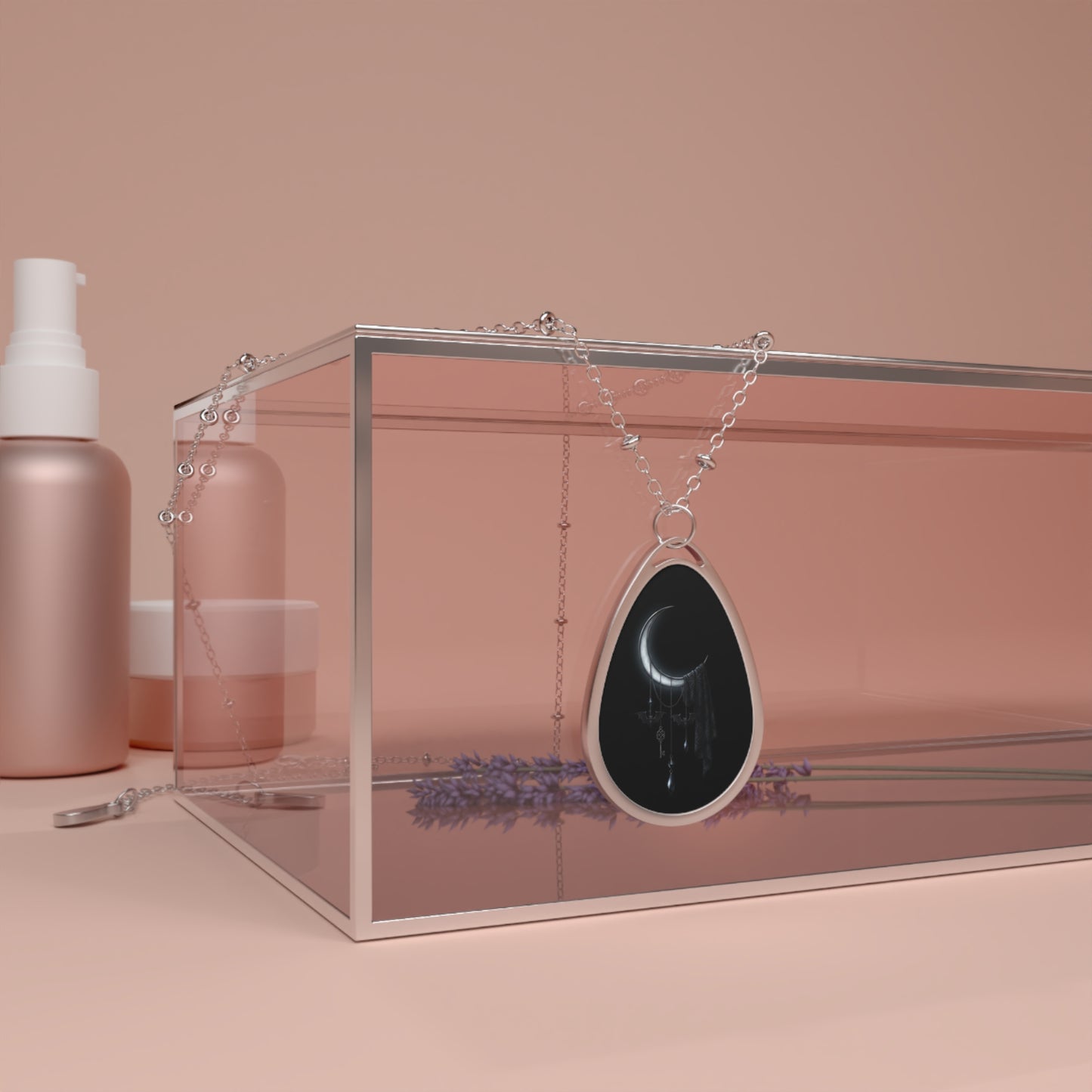 Moonlit Dreams Oval Necklace