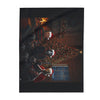 Christmas Horror Movie Trio Fleece Blanket