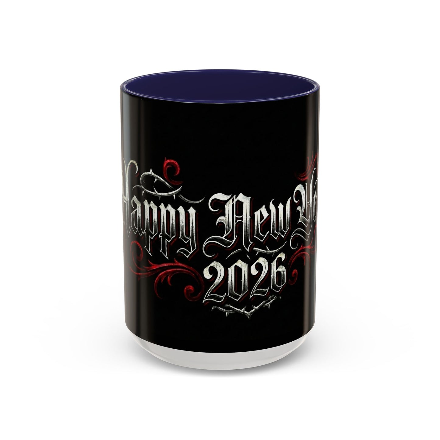 Happy New Year 2026 Accent Coffee Mug