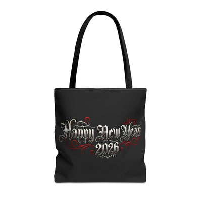 Happy New Year 2026 Tote Bag