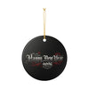 Happy New Year 2026 Ceramic Ornament