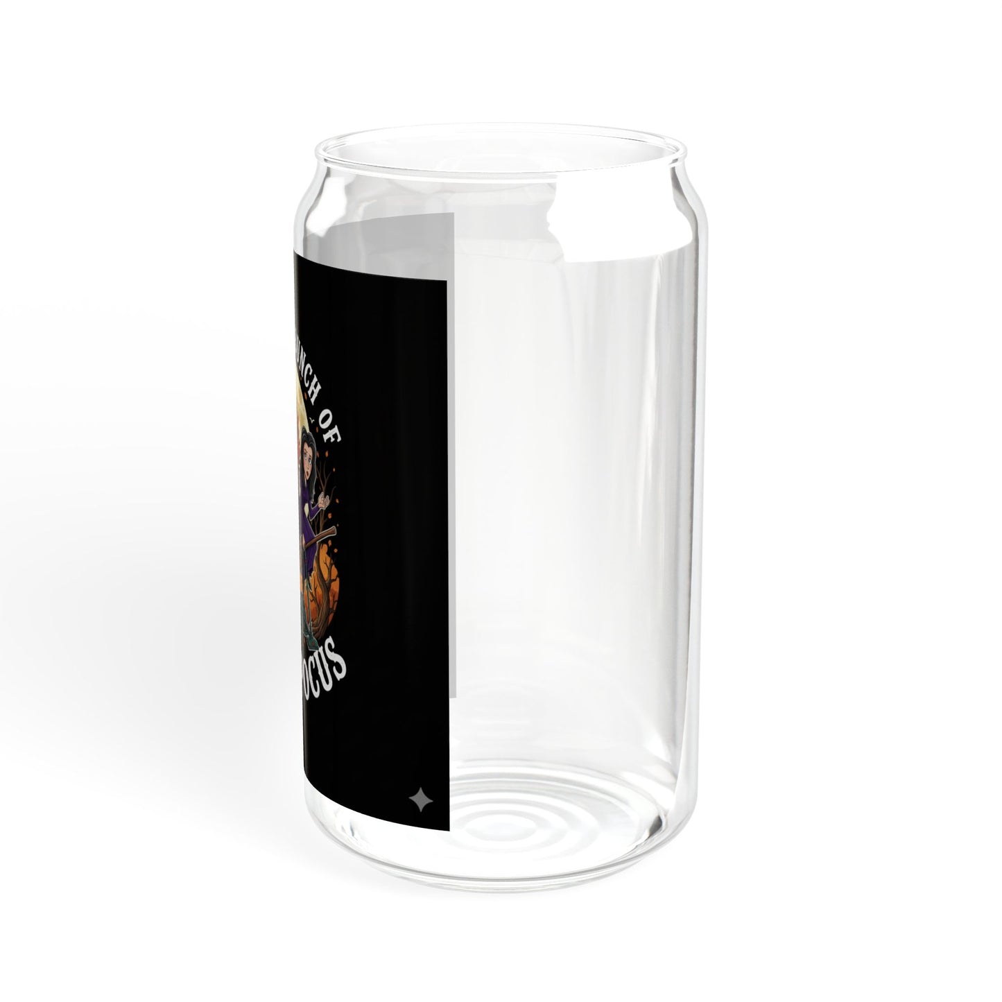 Hocus Pocus Sipper Glass | 16oz Halloween Drinkware