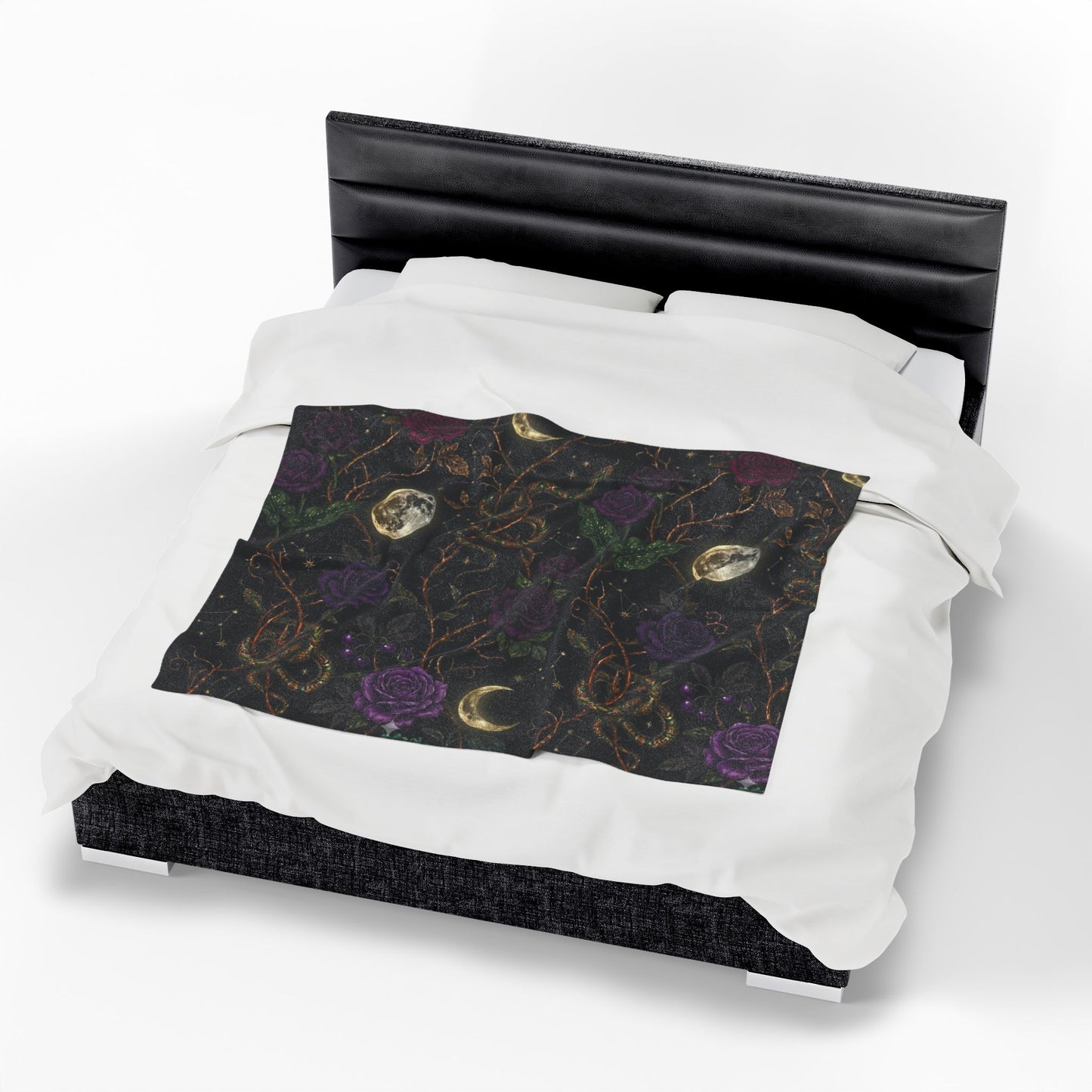 Velvet Nightshade Velveteen Plush Blanket
