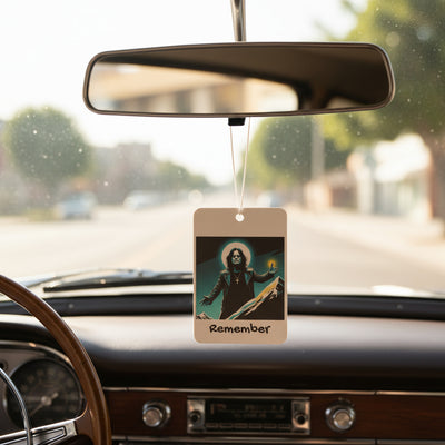 Ozzy Vintage-Inspired Car Air Freshener | Unique Car Accessory