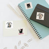 Funny Cat Sticker Sheets - 4 Pcs | Humorous Pet Lover Decals
