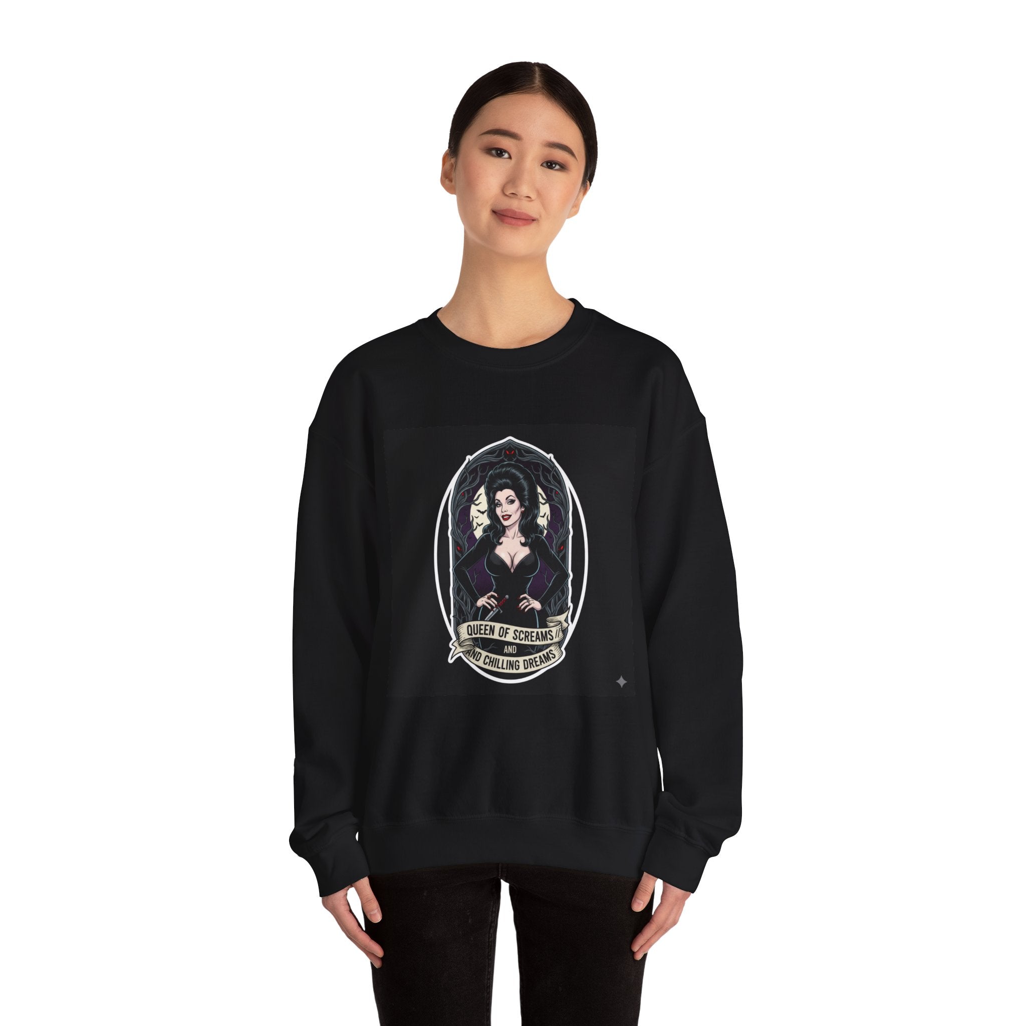 Queen of Screams Crewneck Sweatshirt