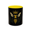 Yellowjackets Bee King Accent Coffee Mug