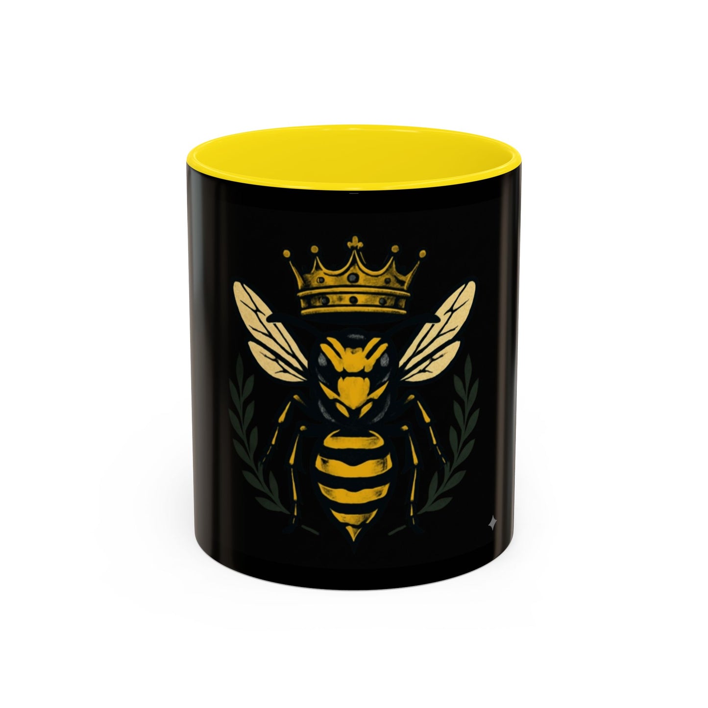 Yellowjackets Bee King Accent Coffee Mug