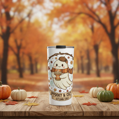 Spooky & Cozy | Fall Travel Mug