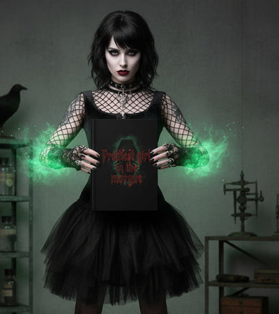 Prettiest Girl in the Morgue Hardcover Journal