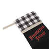 Frostbitten Fringe Plaid Cuffed Christmas Stocking