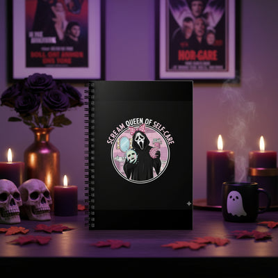 Scream Queen Spiral Notebook - Ruled Line