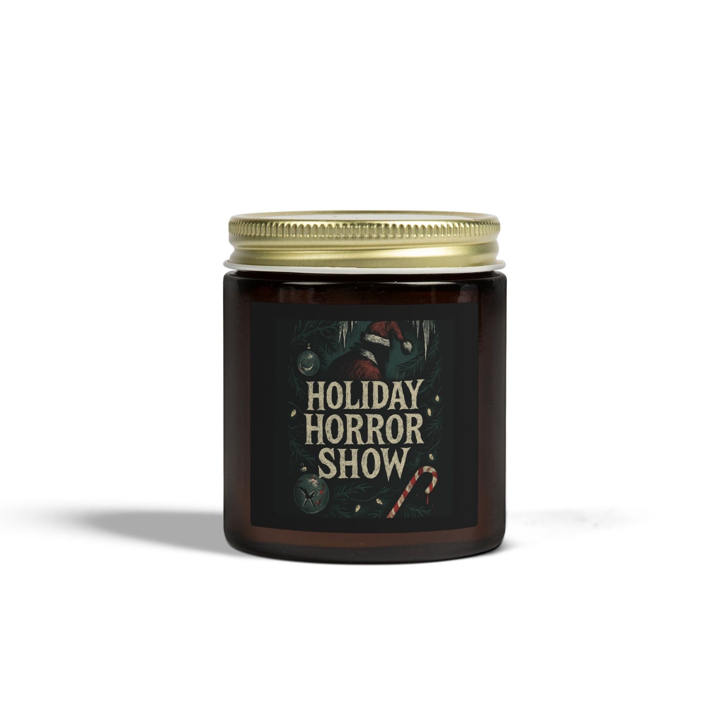 Holiday Horror Show Scented Candle Coconut Apricot Wax (4oz & 9oz)