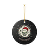 Asylum Relics Skull Christmas Ornament