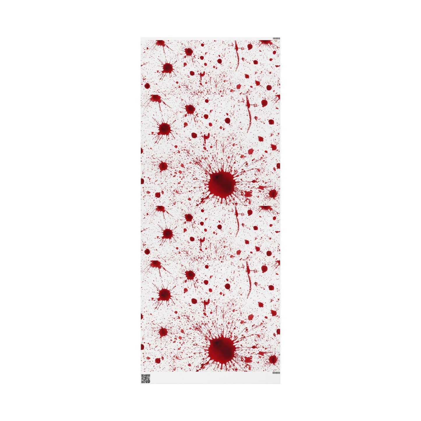 Blood Splatter Wrapping Paper Roll
