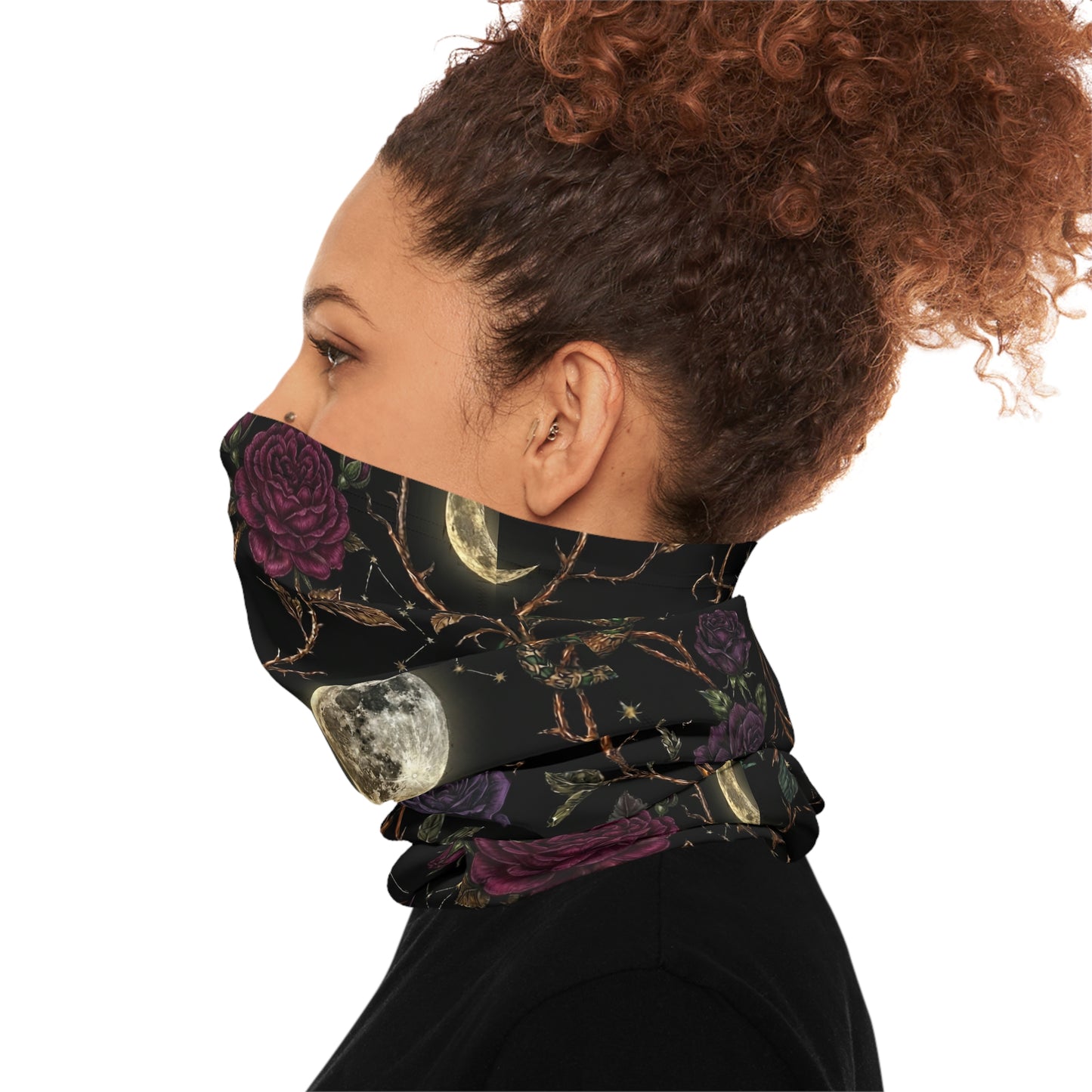 Velvet Nightshade Neck Gaiter