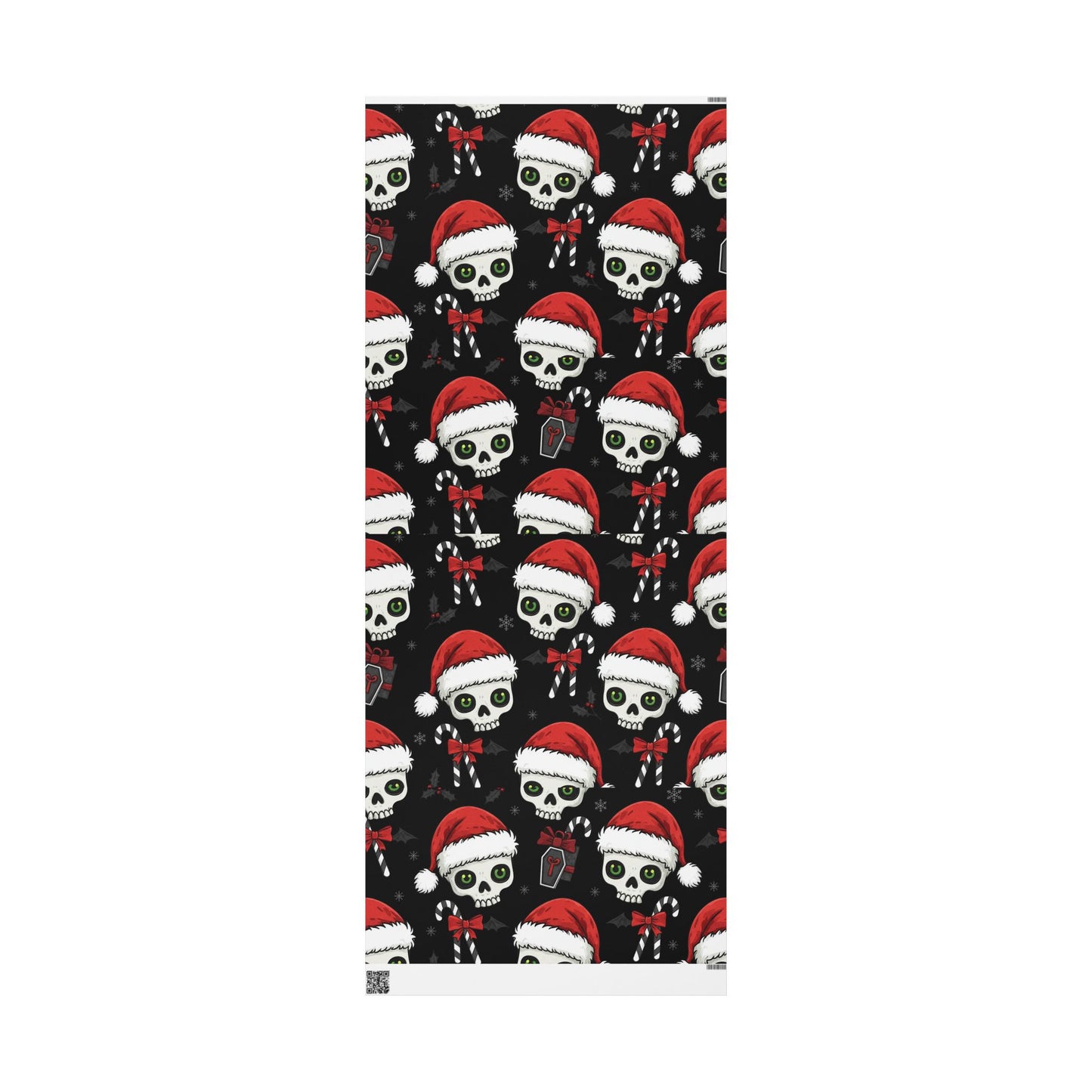 Skull Santa Wrapping Paper Roll