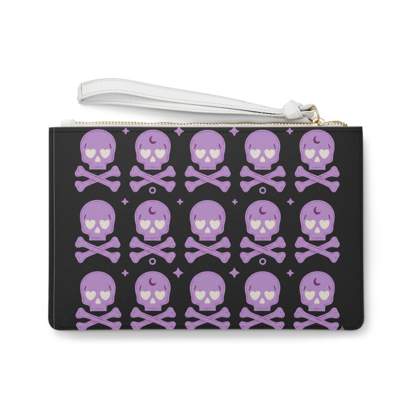 Skull & Crossbones Clutch Bag