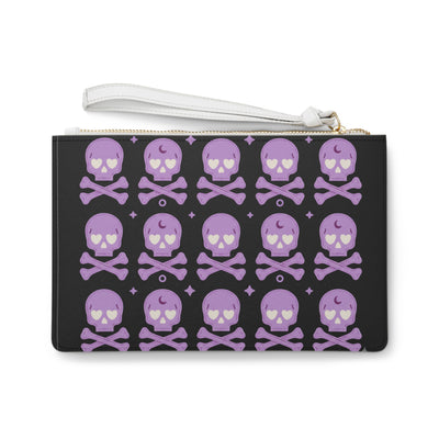 Skull & Crossbones Clutch Bag